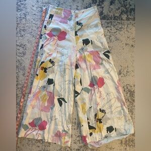 Anthropologie Printed Wide-Leg Pant by Maeve